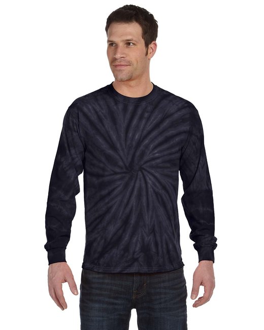 Tie-Dye Adult 5.4 oz. 100% Cotton Long-Sleeve T-Shirt 